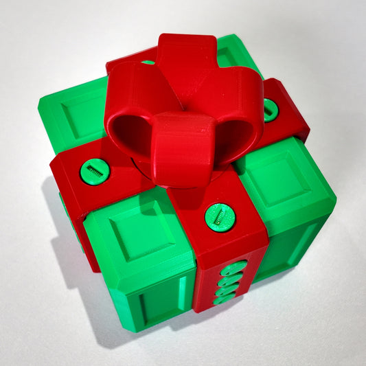 Schraubenbox "Just in Case" Weihnachtsedition mit 20 Schrauben in 3 Farbkombinationen