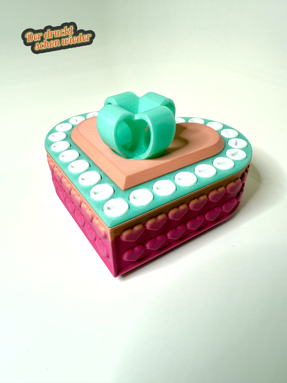 Schraubenbox "Herzklopfen" Valentins Edition mit 25 Schrauben