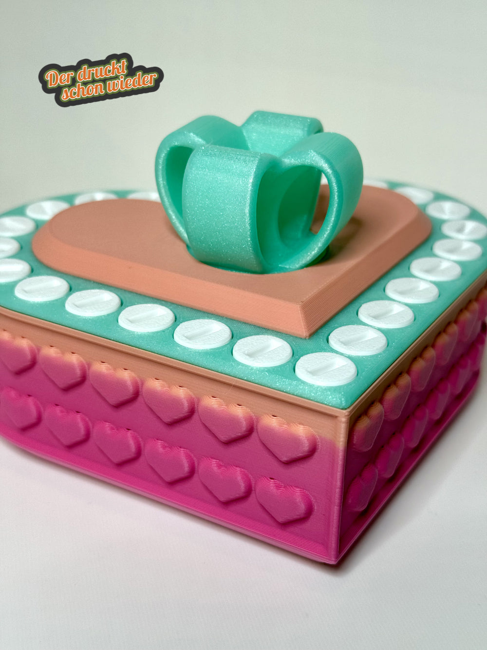 Schraubenbox "Herzklopfen" Valentins Edition mit 25 Schrauben